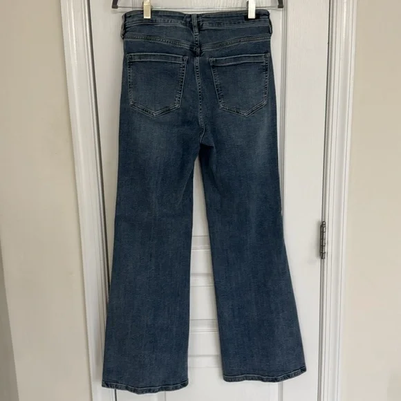 Liverpool Hannah Flare Seamed Front Slit Jeans - Picture 9 of 9